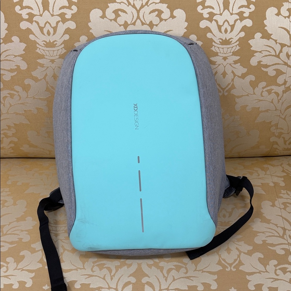 Blue and Gray XD DESIGN  Bobby Anti-Theft Backpack